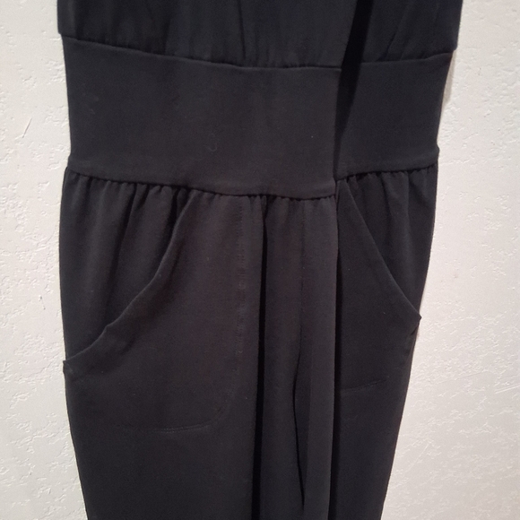 NWT RIPPLE YOGA Black Cotton Jumpsuit - Picture 10 of 10